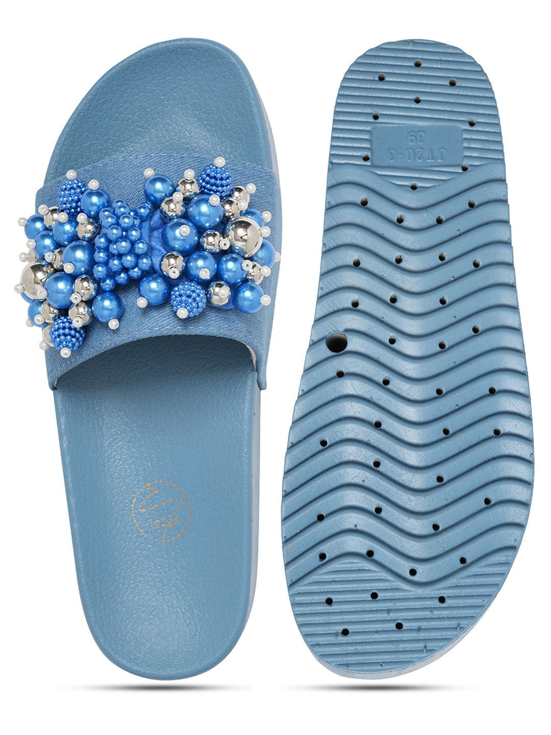 Nacre Blue Wedges