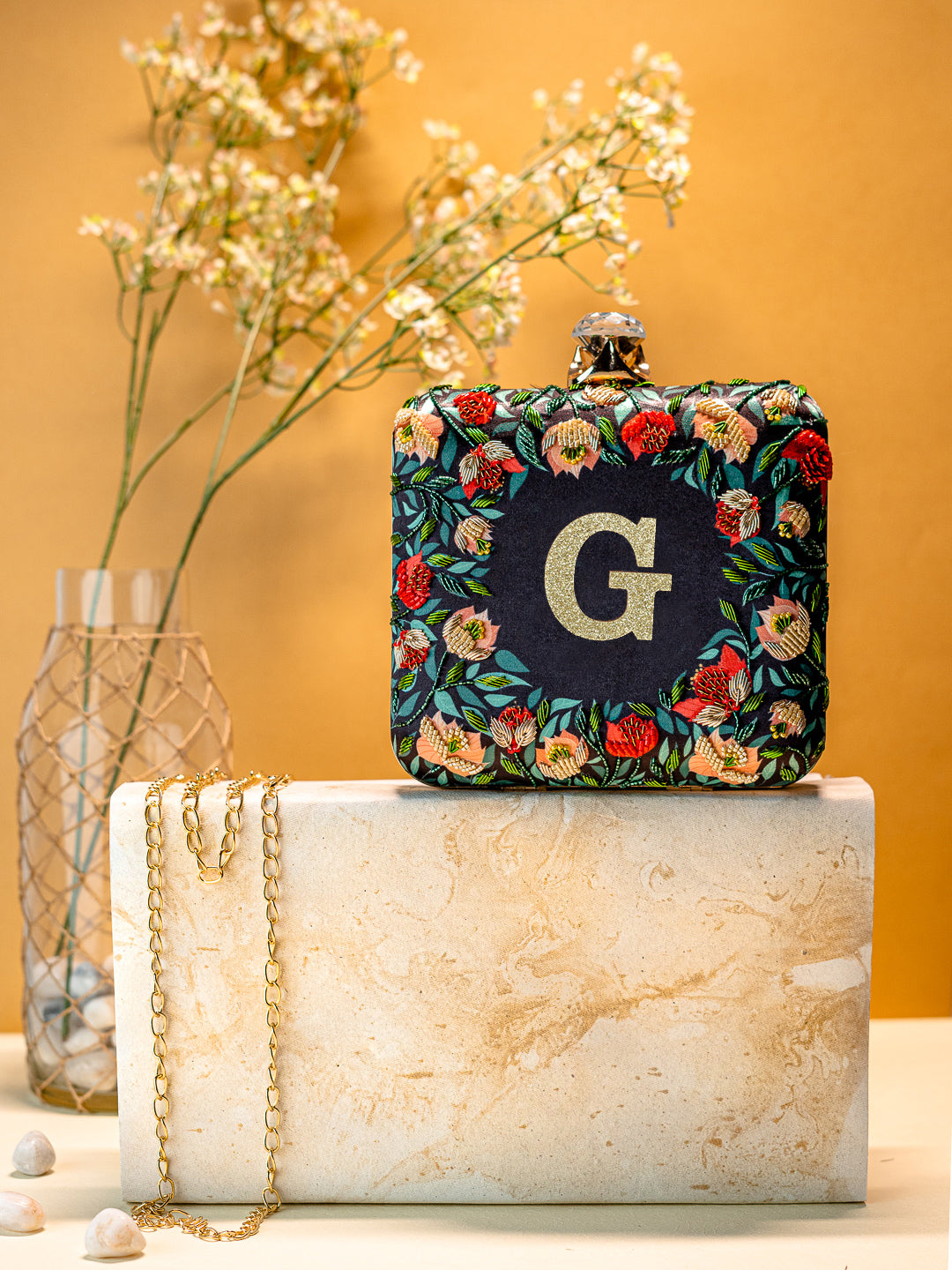 Nidhi_Rathi_Black_&_Red_Embellished_Box_Clutch