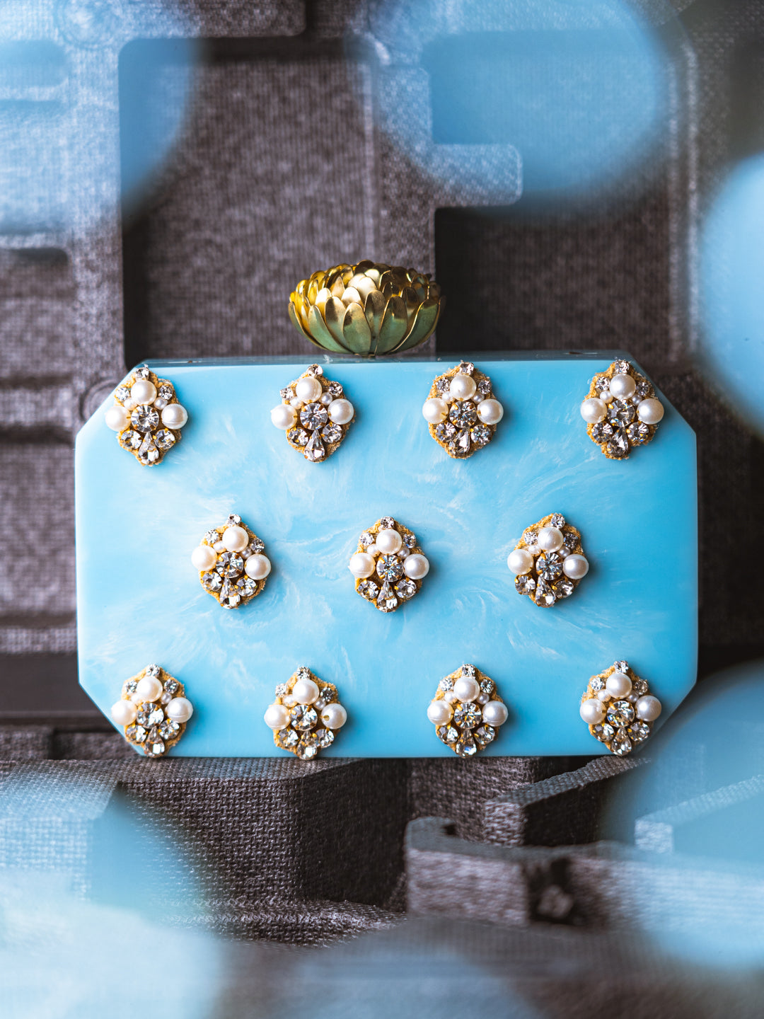 Nidhi_Rathi_Blue_White_Embellished_Box_Clutch