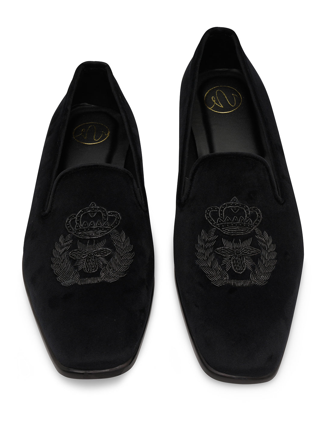 NR By Nidhi Rathi Black Smart Casual Casual Shoes