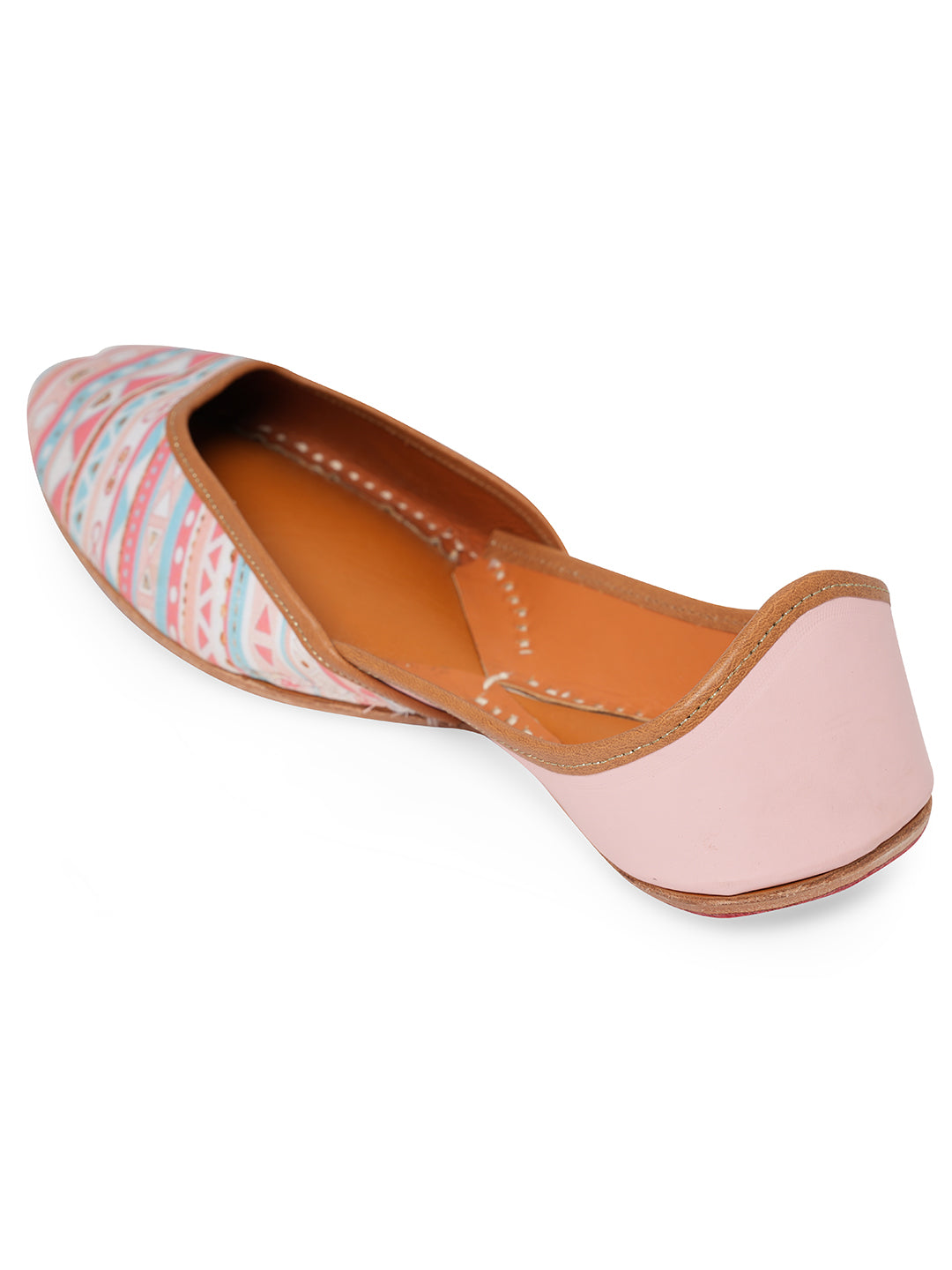 NR By Nidhi Rathi Women embroidered Mojaris- Multicolored