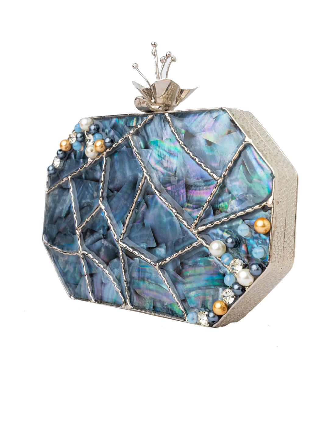 Nidhi_Rathi_Blue_White_Embellished_Box_Clutch